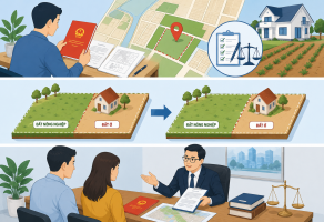 Chuyển mục đích sử dụng đất theo quy định 2026 có phải tách thửa? Thủ tục ra sao?